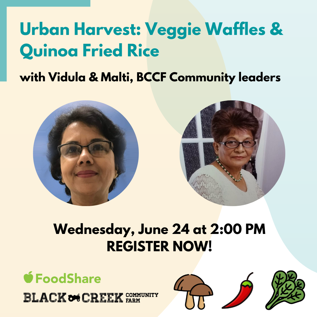 Urban Harvest workshop June 24th 2020, registration