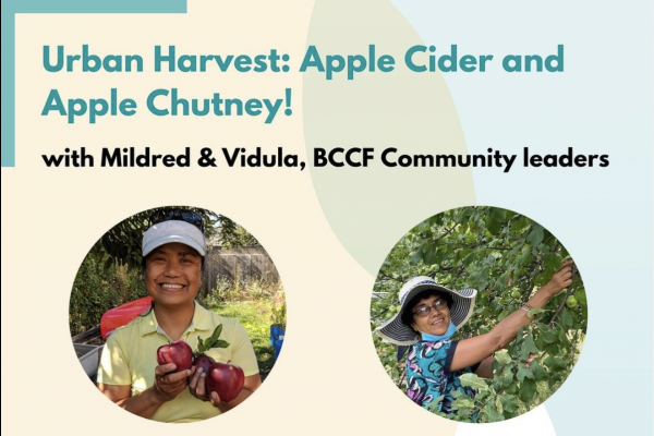 Apple Cider and Apple Chutney with Mildred and Vidula